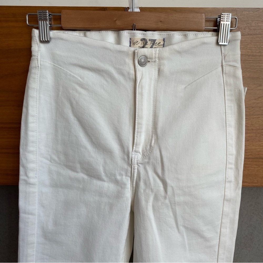 We The Free White  Pants, Size 27 - Picture 2 of 9